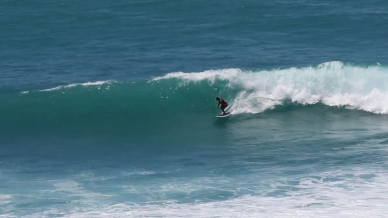 Jotaro Kato stand up paddling